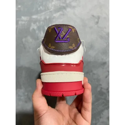  Louis Vuitton Trainer White Yellow Green 02