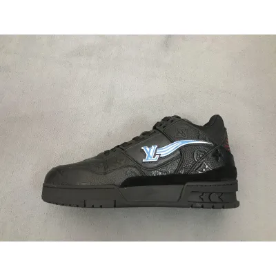 Louis Vuitton 20ss Trainer Black Blue 01