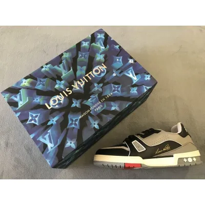 Louis Vuitton 20ss Trainer Black Grey 01