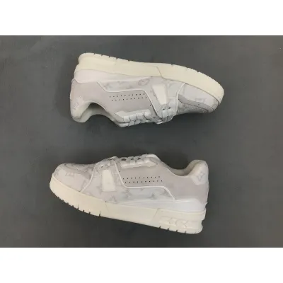 Louis Vuitton 20ss Trainer Printed White 02