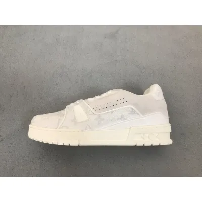 Louis Vuitton 20ss Trainer Printed White 01