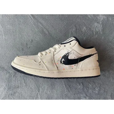 Air Jordan 1 Low SE Paint Splatter  01