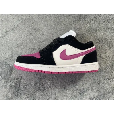 Air Jordan 1 Low Black Cactus Flower 01