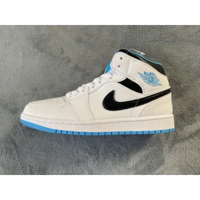 Air Jordan 1 Mid Laser Blue  01