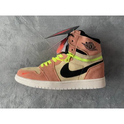 Air Jordan 1 High Switch Apricot Powder  01