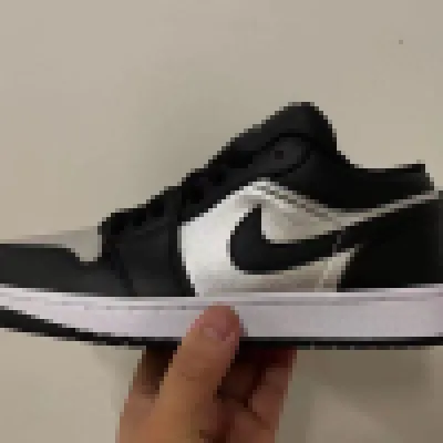 Air Jordan 1 Low Silver Toe  01