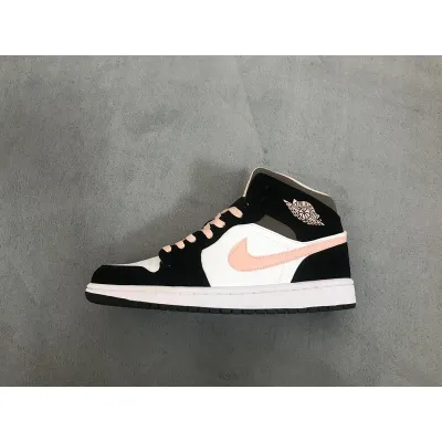Air Jordan 1 Mid Apricot Agate  01