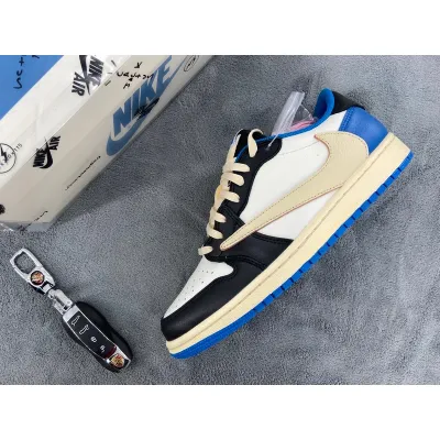 Travis Scott x Fragment Design x Air Jordan 1 Low AAAAA 01