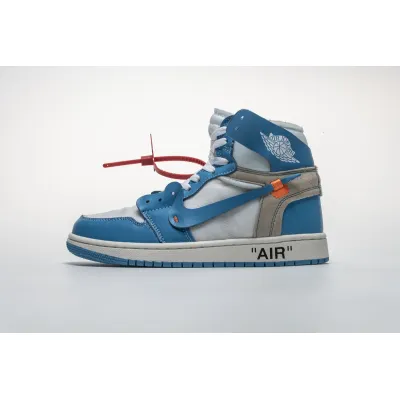 Off White x Air Jordan 1 UNC A 01