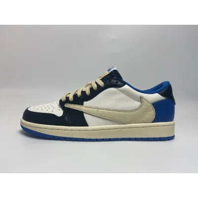 Travis Scott x Fragment Design x Air Jordan 1 Low AAAA 02