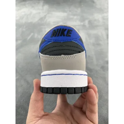 NBA x Nike Dunk Low EMB 75th Anniversary Black Gray Orange 02