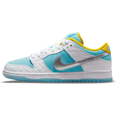 FTC X Nike SB Dunk Low Pro Lagoon Pulse  01