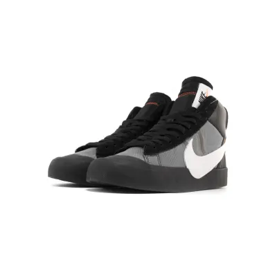 OFF WHITE X Nike Blazer Mid Black 02