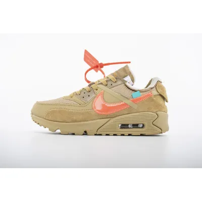 Off-White x Nike Air Max 90 Desert Ore A 01