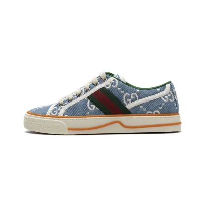 Gucci Board Shoes Light Blue Double G