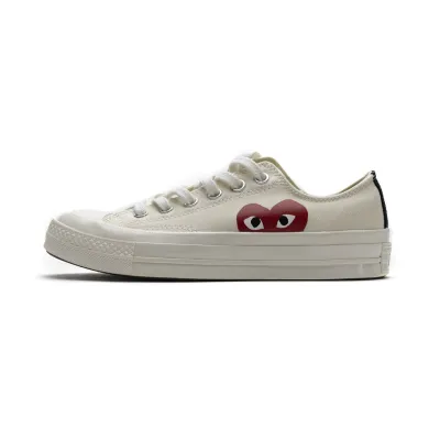 CDG Play x Converse Chuck Taylor All Star 70 OX Kawaku White