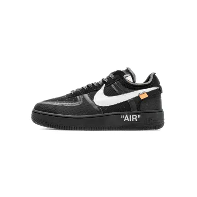 OFF White X Air Force 1 Low Black A 01